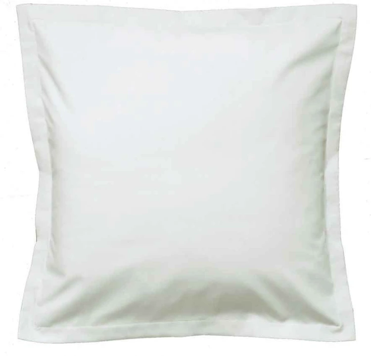 Taie d'oreiller 100% Lin volant plat