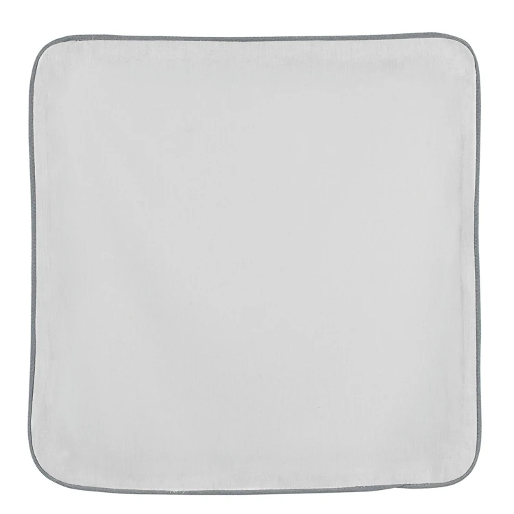Housse de coussin en poly/lin