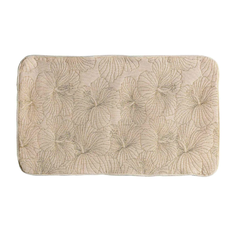 Housse de coussin aux fleurs d'hibiscus
