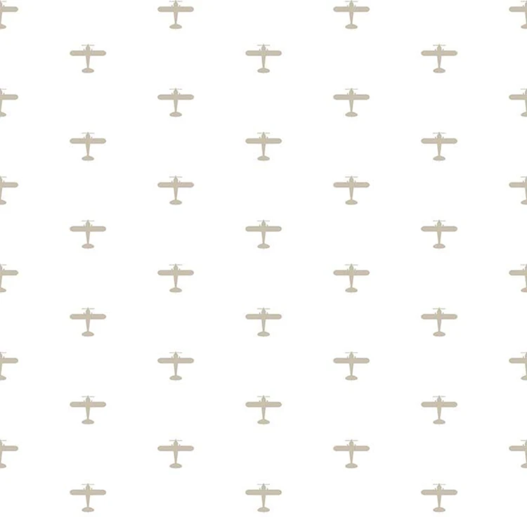 Papier peint imprimé petits avions