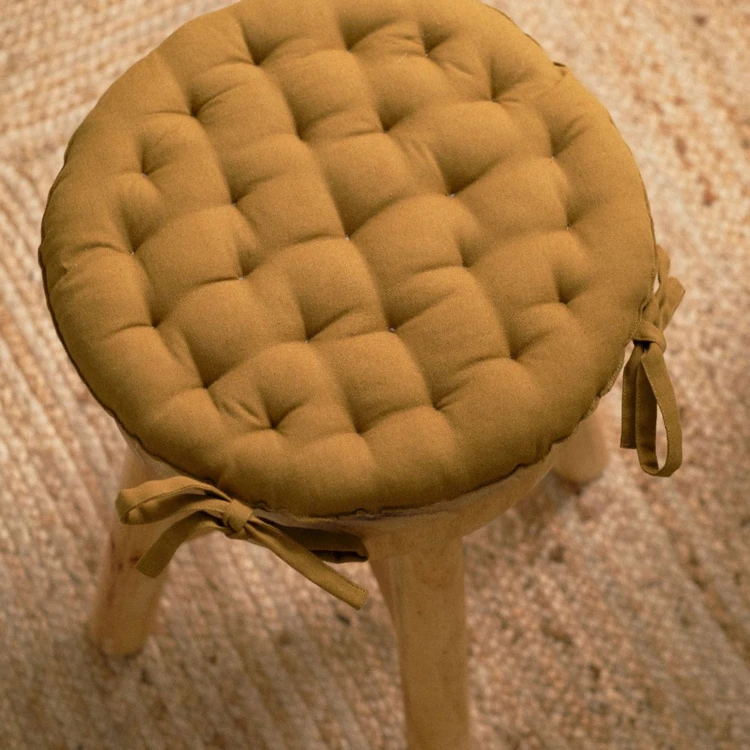 Assise matelassée ronde