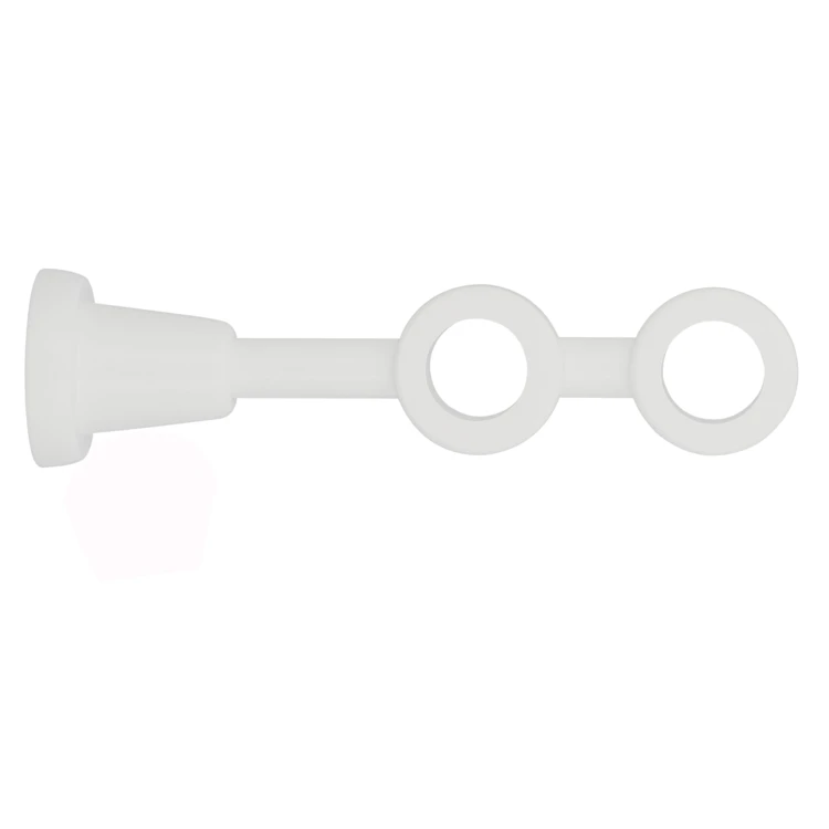 Double support tringle fixe de 130-200 mm