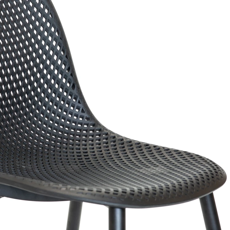Lot de 2 chaises exterieur en résine tressée