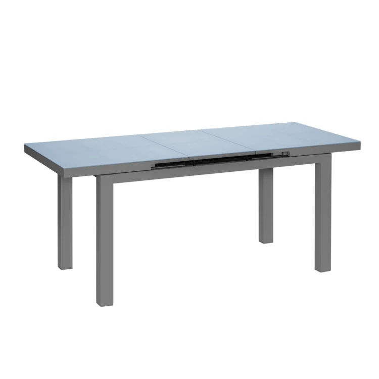 Mesa rectangular y extensible para 6/8 personas