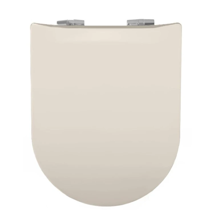 Abattant wood slim déclipsable uni
