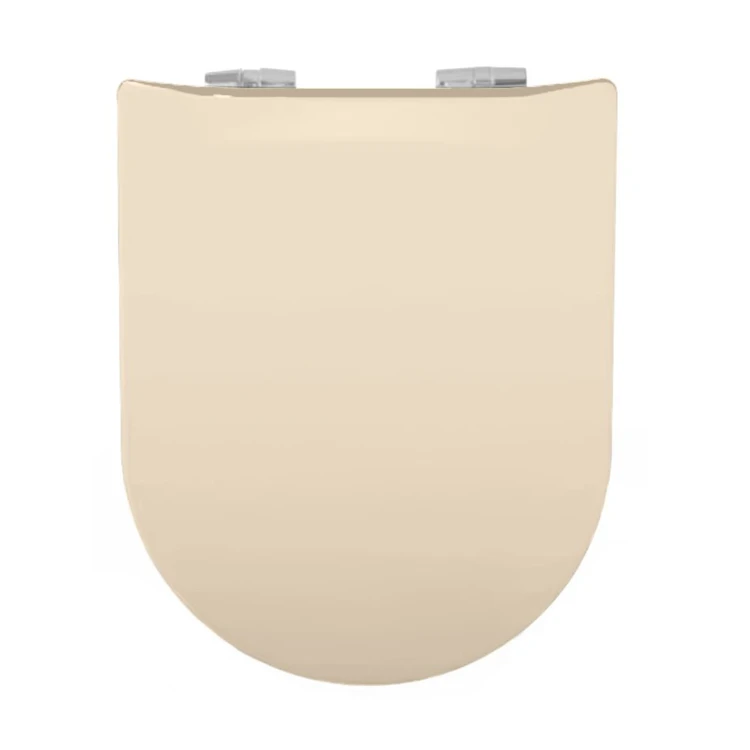 Abattant wood slim déclipsable uni