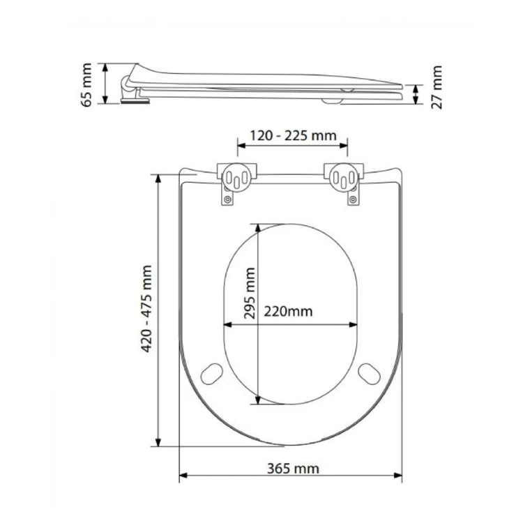 Abattant wood slim Dble descente assistée imprimé graffs