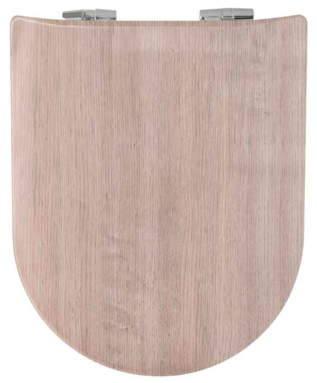 Abattant wood slim déclipsable esprit bois organique