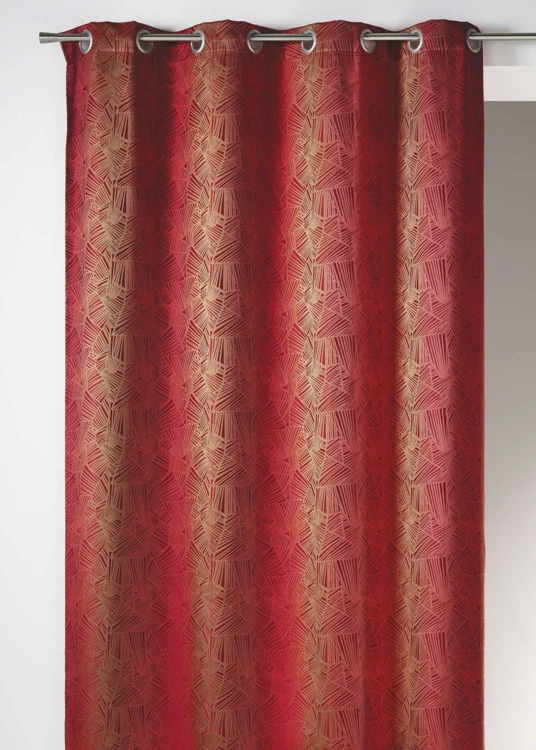 Jacquard-Lichtvorhang mit ethnischen Mustern