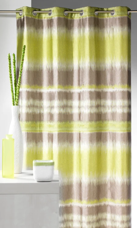 Rideau  jacquard style IKAT