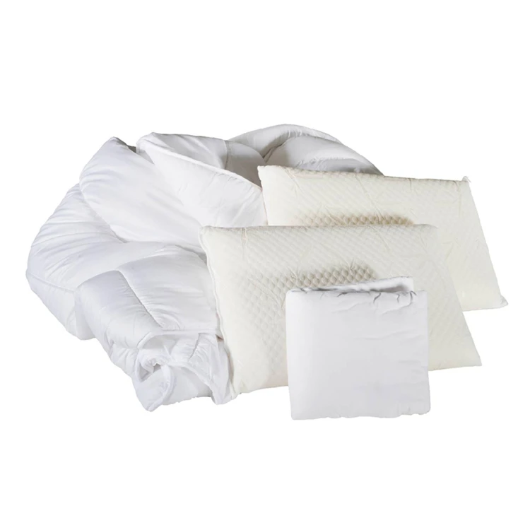 Pack complet literie : Oreiller(s) + Protège-Matelas + Couette