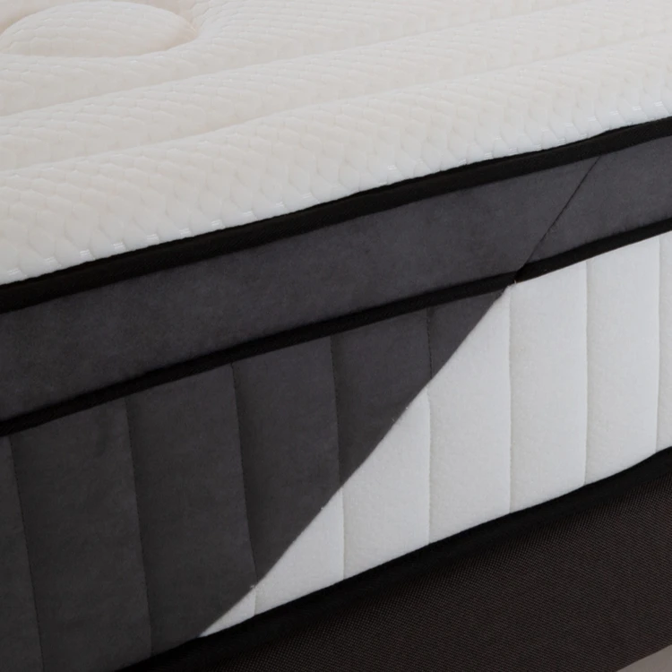Conjunto de colchão e base com conforto firme