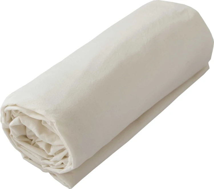 Drap housse en coton Lavé Oekotex