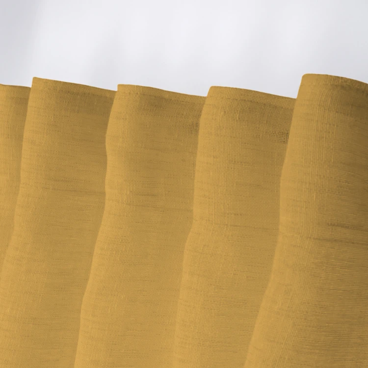 Plain sheer with concealed loops