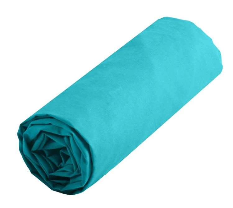 Drap housse uni en coton