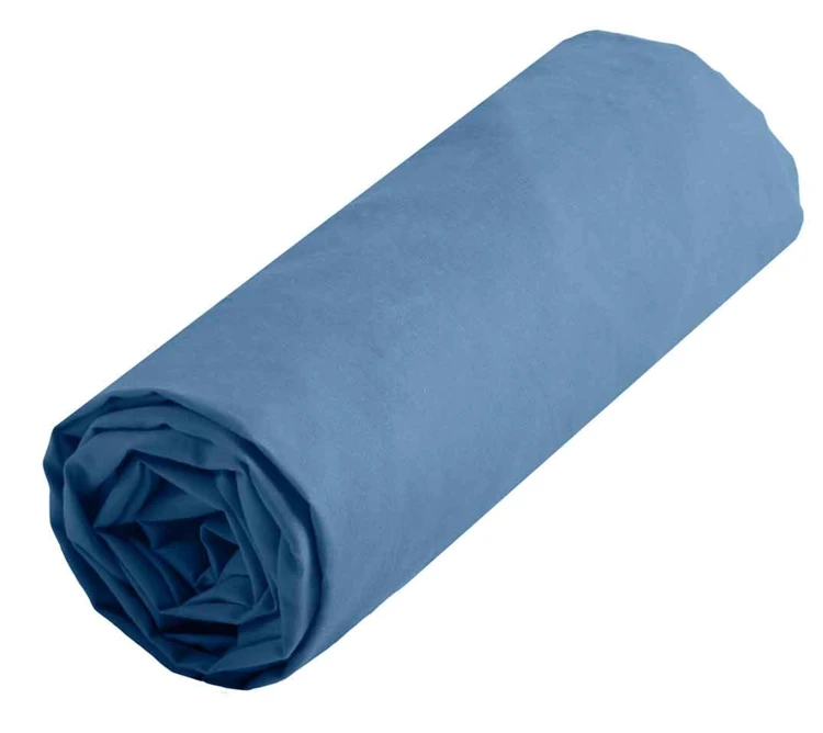 Drap housse uni en coton
