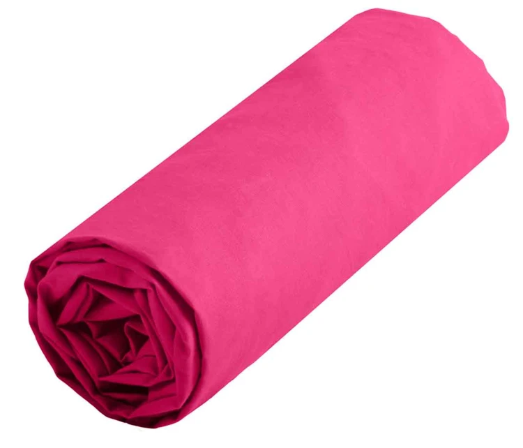 Drap housse uni en coton