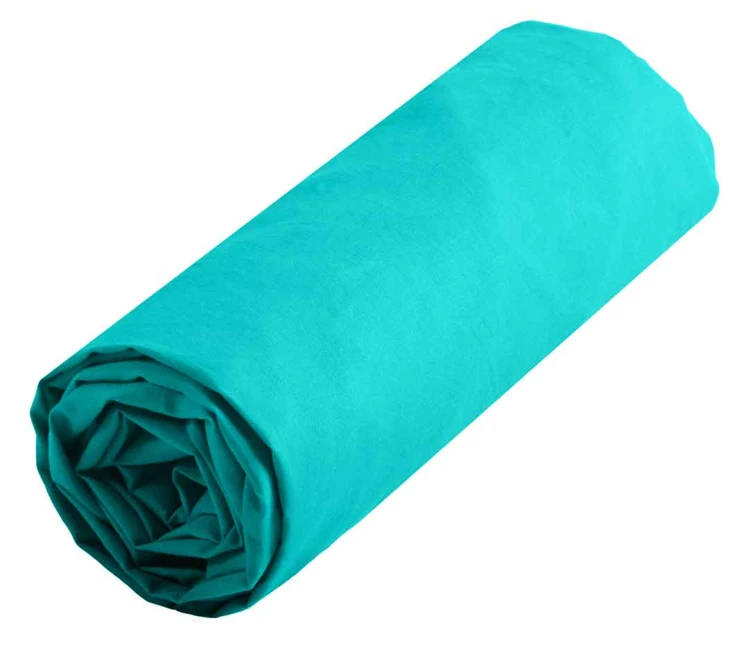 Drap housse uni en coton