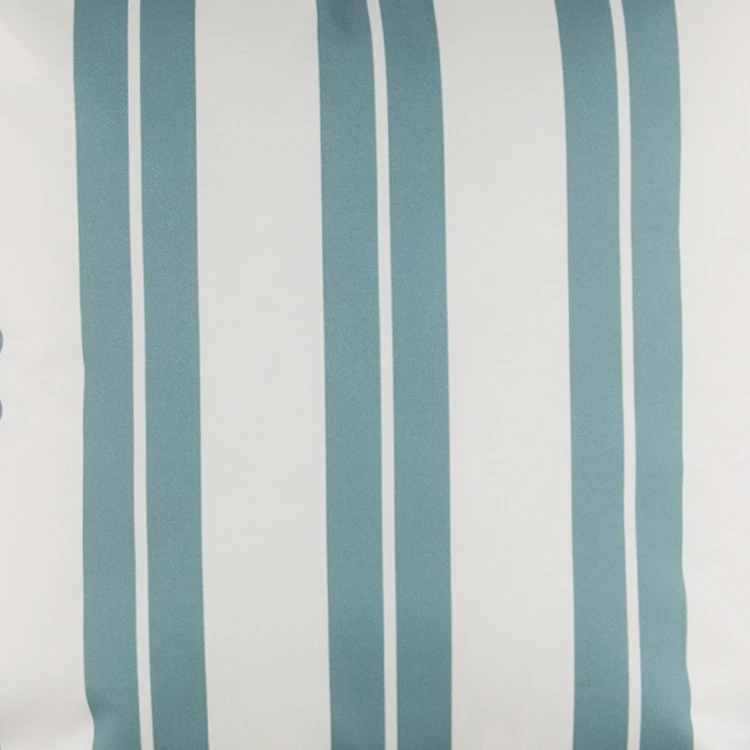 Coussin extérieur à rayures