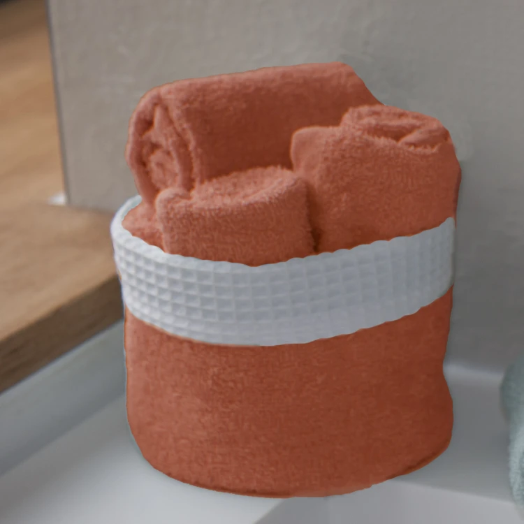 Panier invité avec serviettes