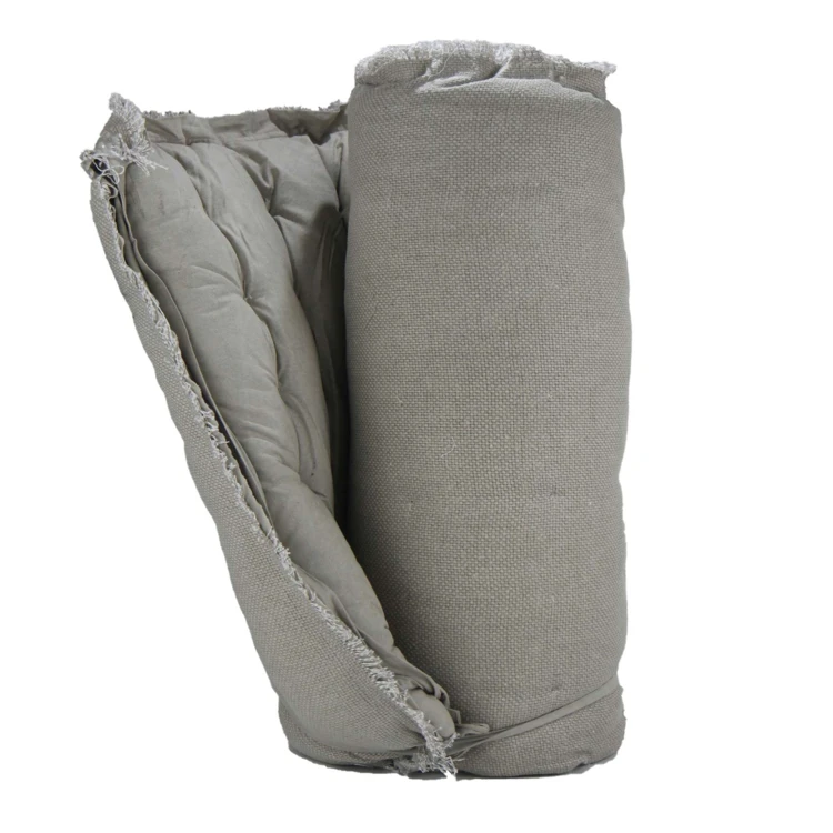 Matelas bain de soleil frangé