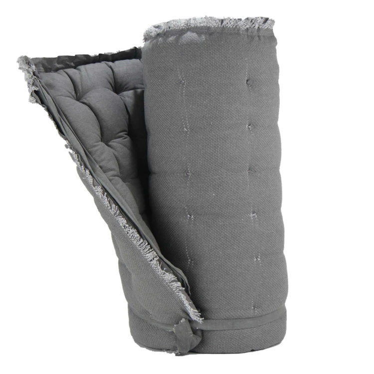 Matelas bain de soleil frangé