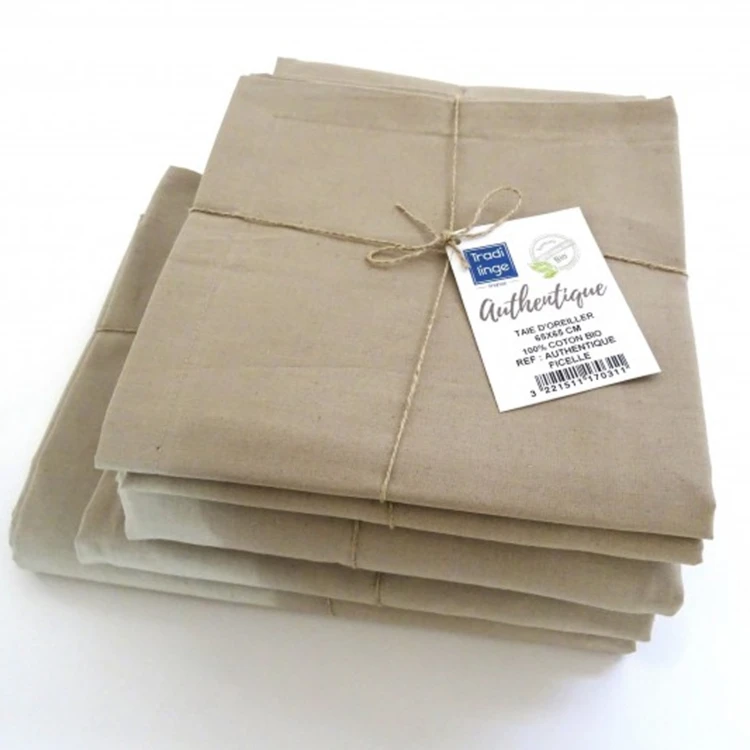 Flachbettlaken aus 100% Bio-Baumwolle