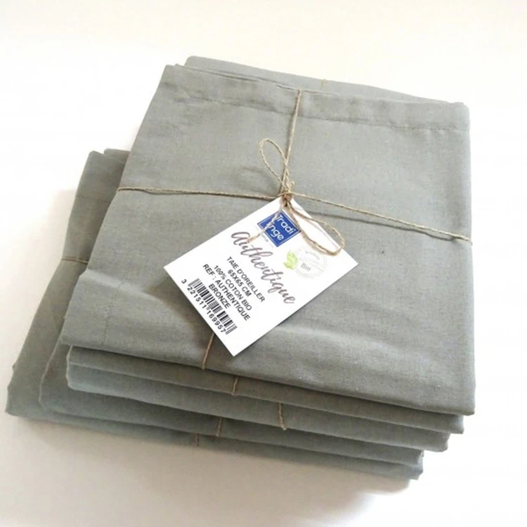Flachbettlaken aus 100% Bio-Baumwolle