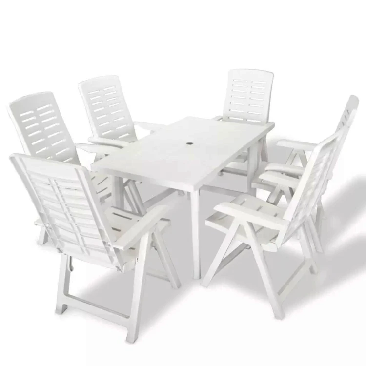 Gartenmöbel-Set aus Kunststoff
