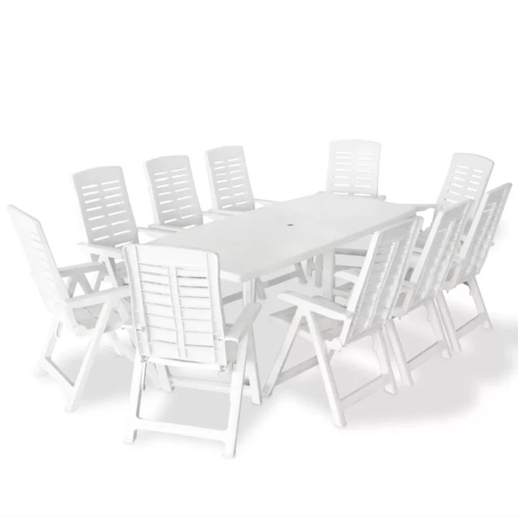 Gartenmöbel-Set aus Kunststoff