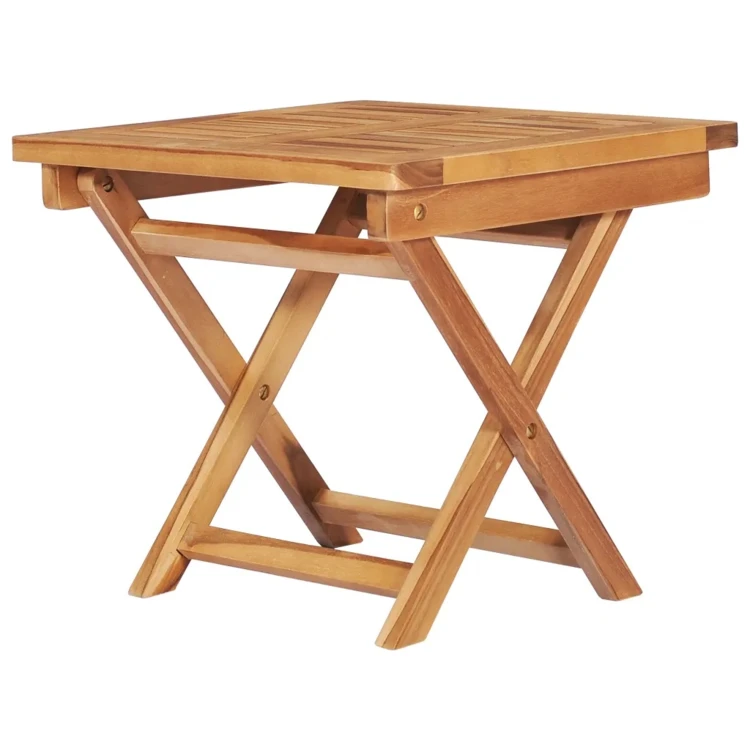 Chaise longue avec table en bois