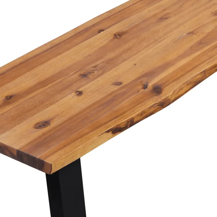 Banc en acacia