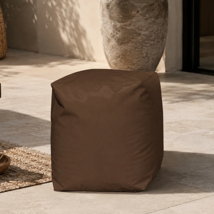 Pouf extérieur cube