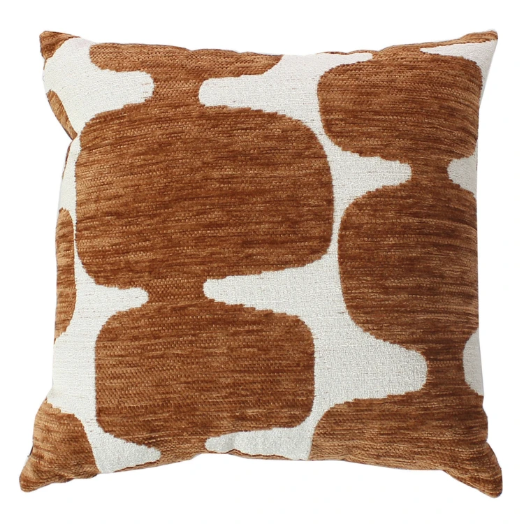 Cuscino decorativo moderno in jacquard sfoderabile