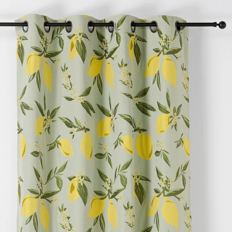 Rideau Dolce Vita motif citrons
