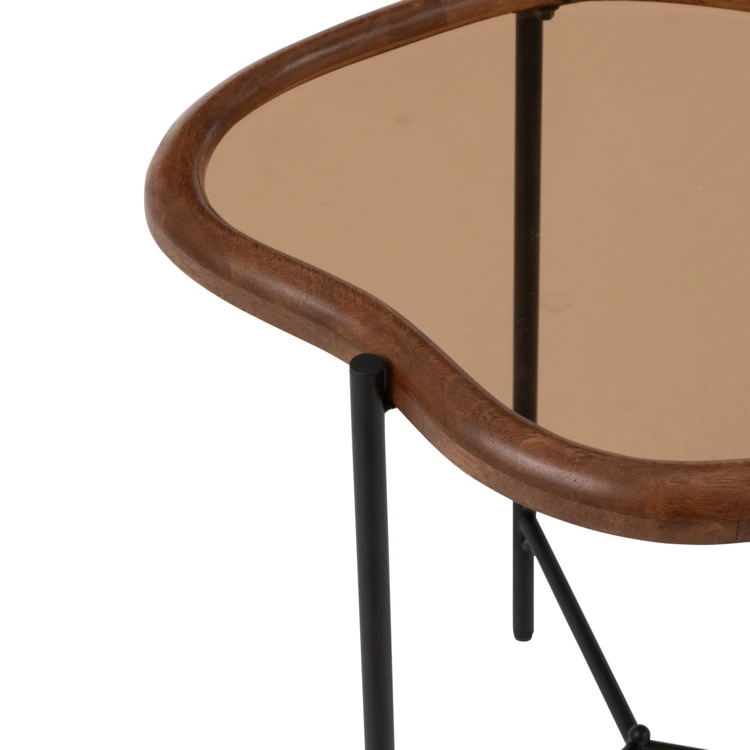 Table basse gigogne design organique