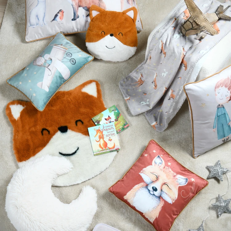 Tapis enfant renard