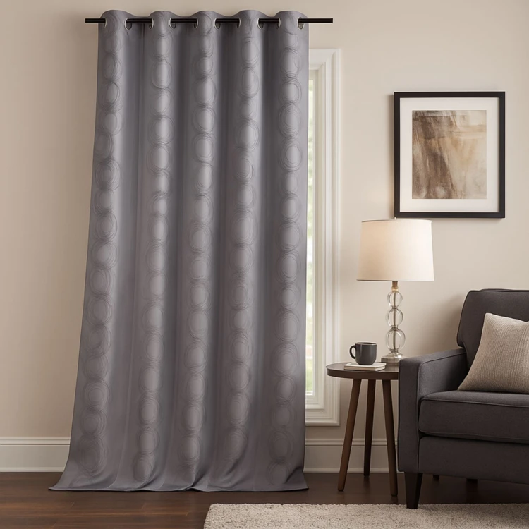 Cortina com estampado jacquard Cercle Design