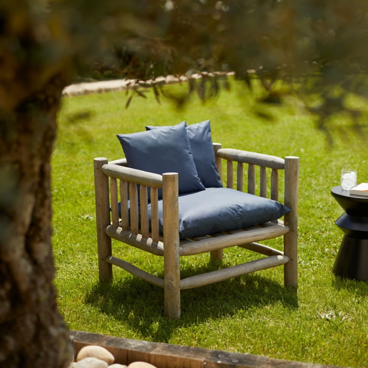 Cuscino esterno impermeabile MINORQUE con rivestimento sfoderabile