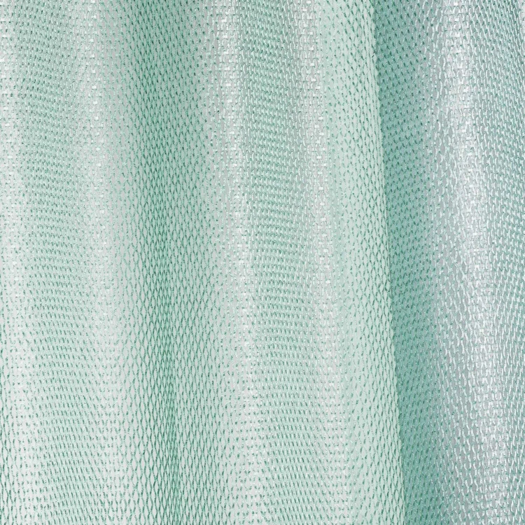 Organza-Vorhang mit Netzoptik