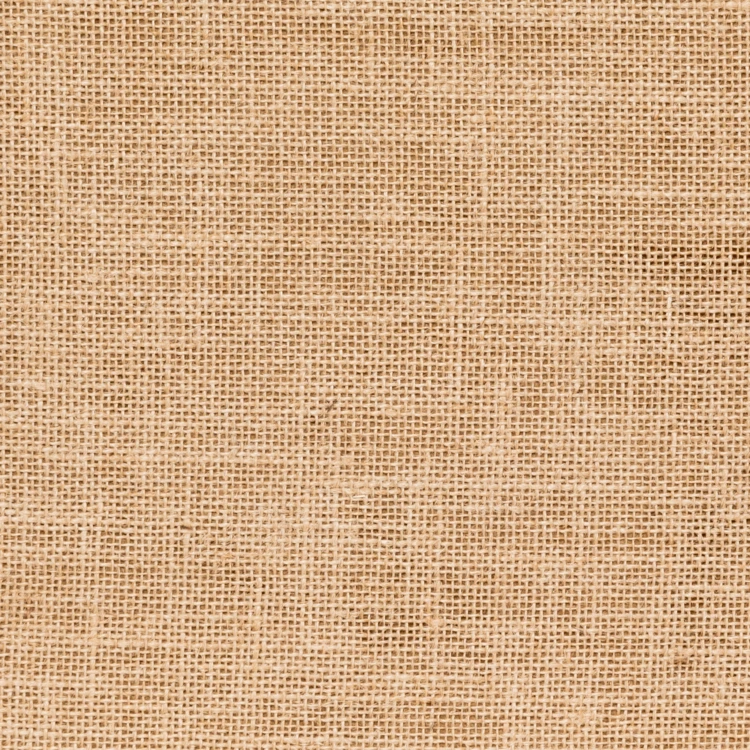Pouf de rangement pliant toile de jute