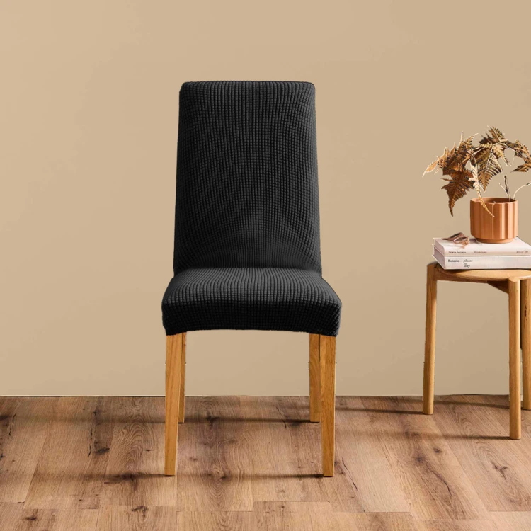 Funda de silla elástica gofrada para asiento de 40 a 50 cm