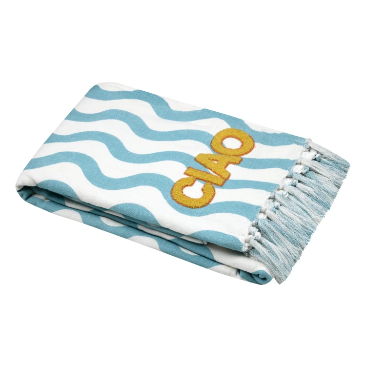 Fouta doublée éponge "CIAO"