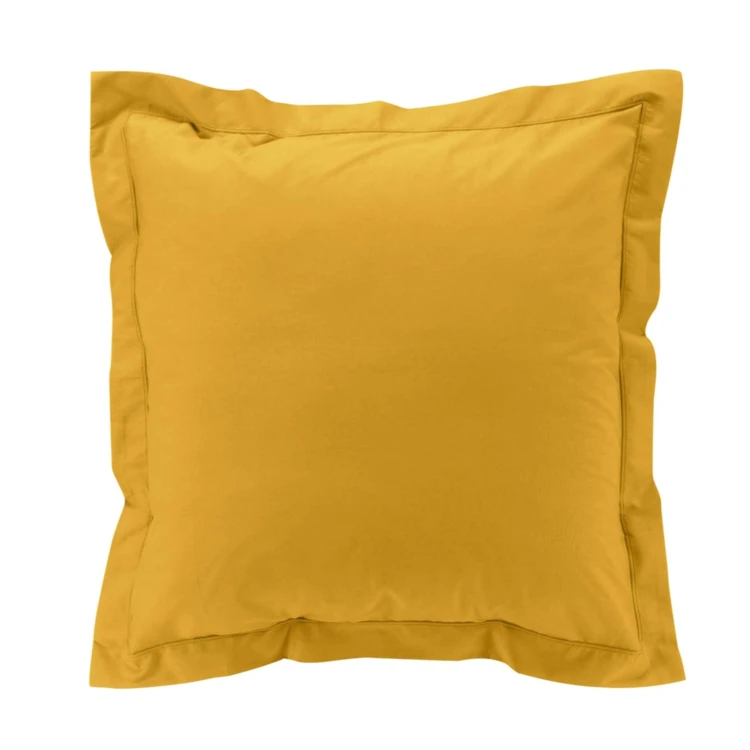Taie d'oreiller volant plat 100% percale de coton ORIGINE