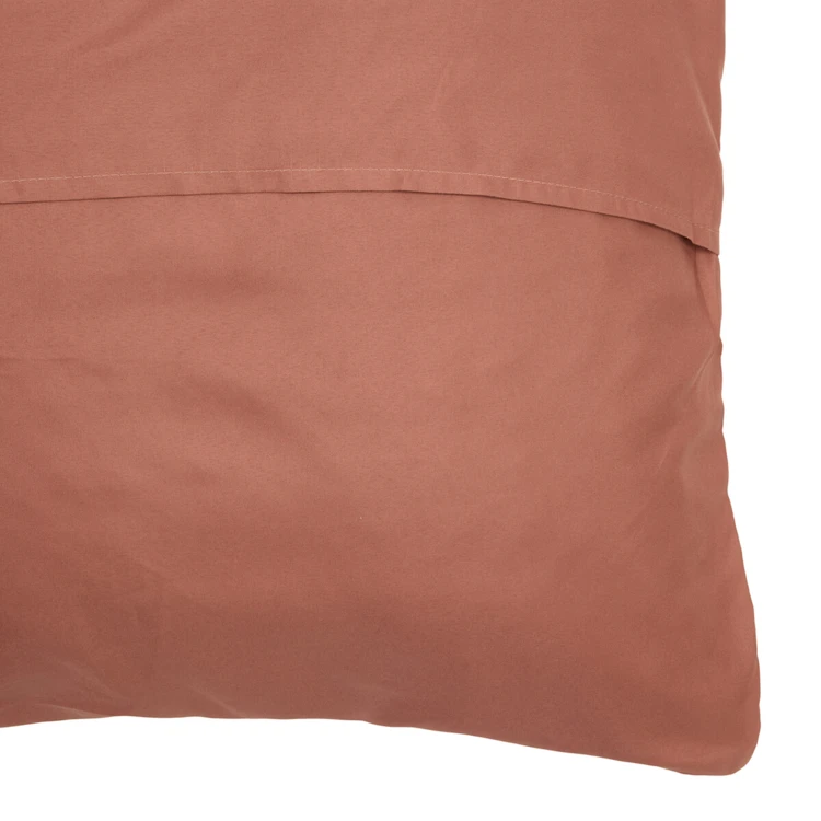 Parure de lit 3 pièces réversible motif végétal