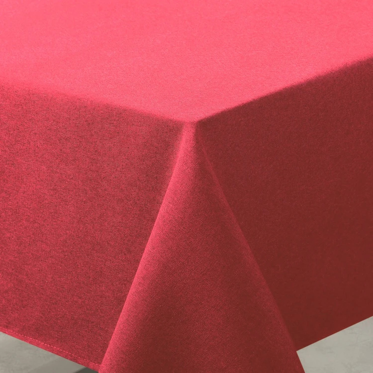 Mantel impermeable antimanchas efecto lino