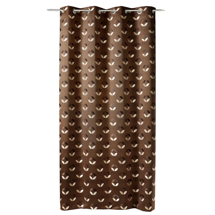 Jacquard-Lichtvorhang mit Rosettenmuster