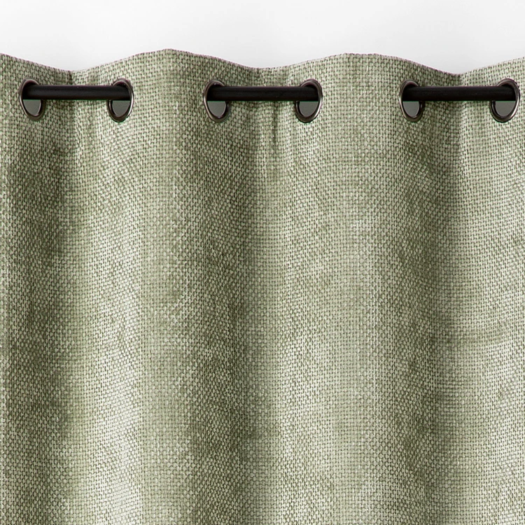 Rideau thermique et phonique velours chenille