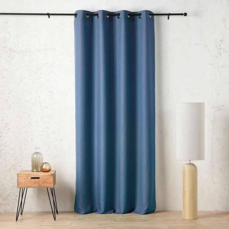 Siebvorhang mit Ösen Polylin Satin