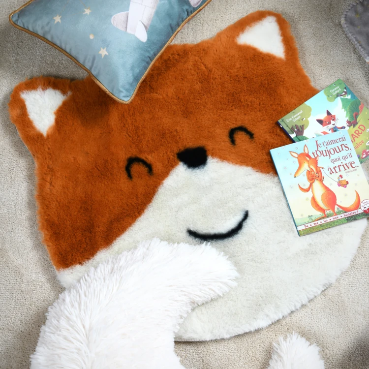 Tapis enfant renard